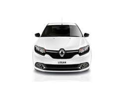 Автомобильные авточехлы для Renault Logan II с 2014 задняя спинка сплошная