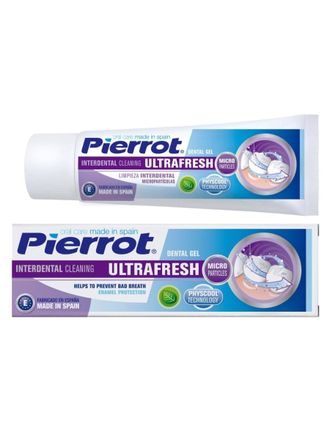 Зубная паста-гель против бактерий Ultrafresh Gel, Pierrot, 75 мл.