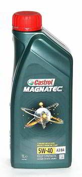 Моторное масло CASTROL Magnatec А3/В4 5W40 синтетическое 1 л.