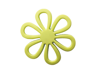 Цвет горчично-саатовый, клипса для штор "Ромашка". Мелкий опт, Воронеж