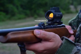 Russian red dot sight Pilad VOMZ 1x25 weaver