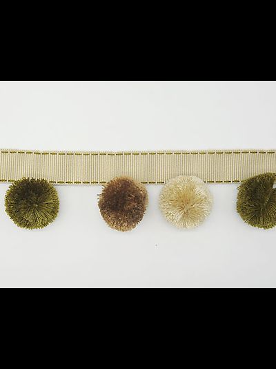 Уютные помпоны для отделки, многоцветная тесьма с крупными помпонами