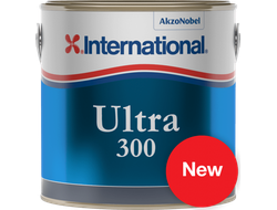 Необрастающая краска «International INTERSPEED ULTRA 300» для скоростных судов из стеклопластика, стали, дерева  (0.75, 2.5 ЛИТРА)