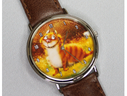 Часы наручные "Солнечный Кот".