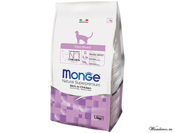 Monge Cat Sterilized Монж Стерилайз корм для стерилизованных кошек с курицей, 400 гр