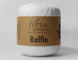 Белый арт.116-01 Raffia 100% целлюлоза 87 г / 90 м