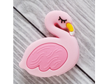 Фламинго бусина - розовый