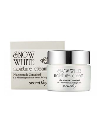 Крем для лица увлажняющий, осветляющий Snow White Moisture Cream 50гр