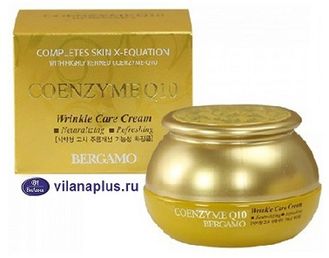 Bergamo Крем для лица Антивозрастной с Коэнзимом Q10. Coenzyme Q10 cream, 50 г. 018193