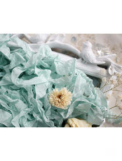 Шебби-лента Бирюзовый лёд от производителя "Страна лент"