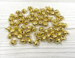 Бубенчики золото 10 мм (10 шт.)