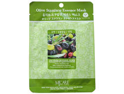Маска тканевая олива Olive Squalane Essence Mask 23гр