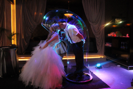 Шоу Мыльных пузырей на свадьбу