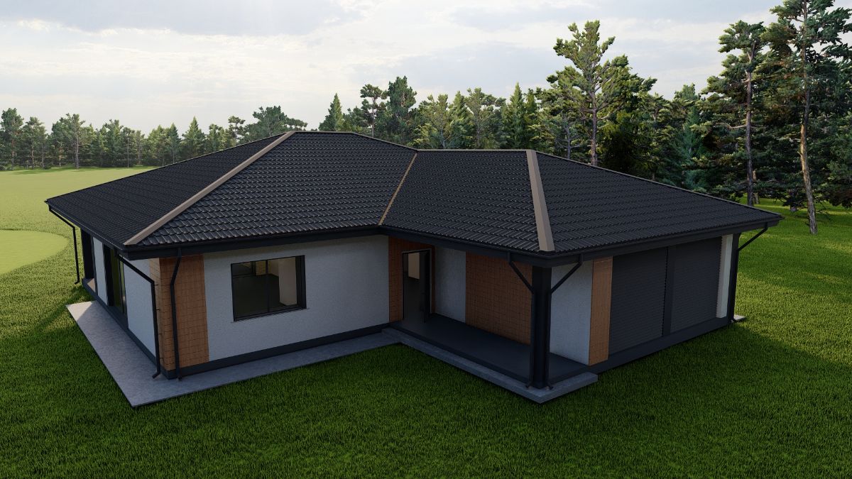 Визуализация проекта крыши