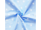 Подушка обнимашка U 280 х 35 cм искусственный пух  + наволочка хлопок Звезды на голубом