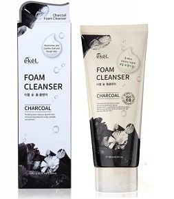 EKEL Пенка для умывания с Древесным Углем Charcoal Foam Cleanser 180 гр. 270545