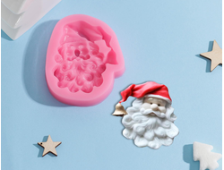 Молд силиконовый 8,2х7х1,5 см "Санта"