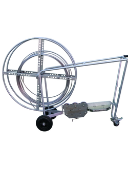 597006	Устройство для правки проволоки, 10 роликов, передвижная установка St/tZn для круглых проводников Rd=7-10 мм