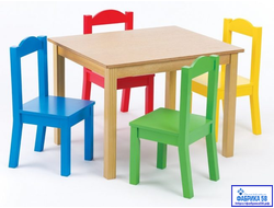 Детские столы, стулья, табуреты