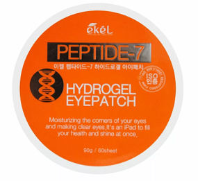 EKEL Гидрогелевые патчи для глаз с пептидом Экел - EKEL Peptide 7 Hydrogel Eyepatch, 60 шт. 652192