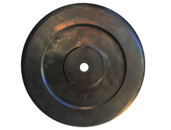 Диск обрезиненный Антат, диаметр 26 мм, вес 20 кг