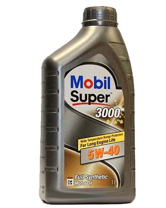 Моторное масло Mobil Super 3000 X1 5W40 синтетическое 1 л.