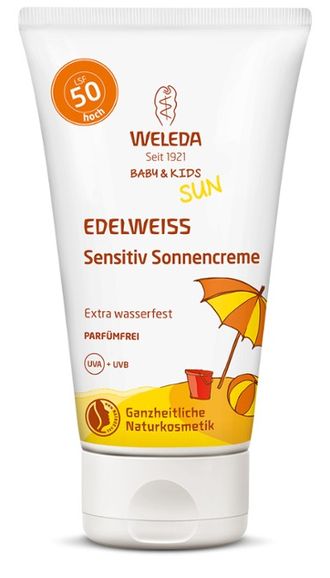 Weleda - солнцезащитный крем для младенцев и детей SPF 50, 50 мл