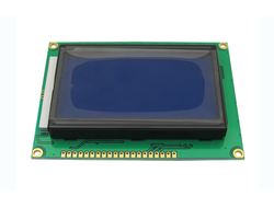 LCD 128x64 графический, синий цвет подсветки для Arduino