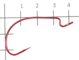 Крючок J-Red Light Hook №3/0