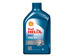 Масло моторное SHELL Helix HX7 SAE 10W-40 полусинтетическое 1 л.