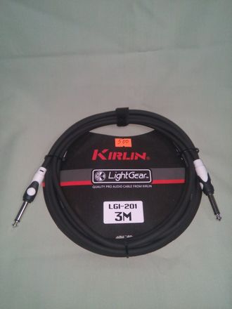 Кабель Kirlin LGI-201 3m 1/4&quot; Mono Plug Same