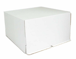 Коробка для торта (белая, ХЭ), 300*300*190мм