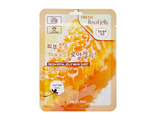 3W CLINIC Маска тканевая для лица Освежающая с Пчелиным Молочком Fresh Royal Jelly Mask, 1 шт. 282128