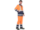 Куртка "Терминал-3-РОСС" оранжевая с темно-синим
