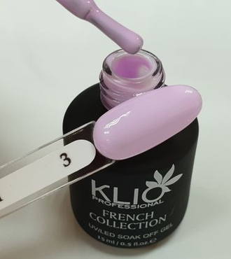 Klio Professional, Гель-лак French collection , 15 мл.