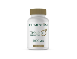 (Elementum) Tribulus Terrestris 80% 1000 мг - (90 табл)