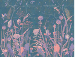 Фреска ручной работы Dream Forest Nocturnal Meadow NR26-COL3