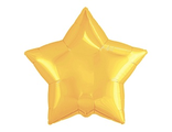 Шар (18&#039;&#039;/46 см) Звезда, Желтый, 1 шт.