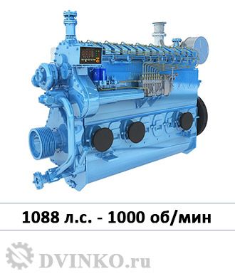 Судовой двигатель CW8200ZC 1088 л.с. - 1000 об/мин