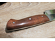 Нож шкуросъемный Варяг из кованой Х12МФ, бубинго.