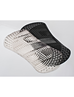 Накладка на сноуборд под свободную ногу прозрачная