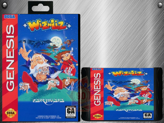 Wiz n Liz, Игра для Сега (Sega Game) GEN.