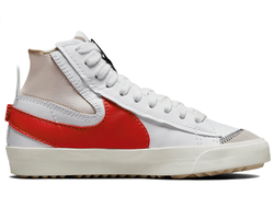 Nike Blazer Mid 77 Jumbo White Red (Белые) фото