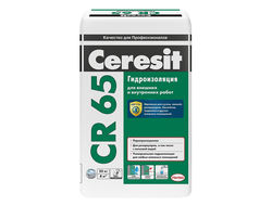 Ceresit CR 65 цементная гидроизоляционная масса 20 кг