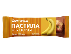 Фруктовая пастила банан-яблоко 30г, БД