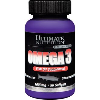(Ultimate Nutrition) - Omega 3 - (90 капс)