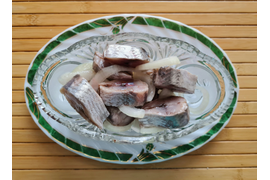 Керченская селёдочка маринованная с луком