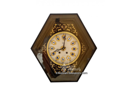 Настенные деревянные часы в стиле «Буль» (Европа XIX — XX век)