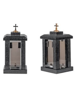 Лампада квадратная габбро 30 см