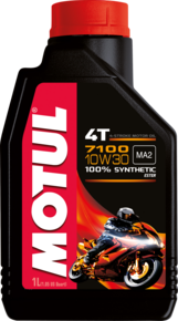 Масло моторное Motul 7100 4T 10W30 (Синтетика) — 1Л (104089)